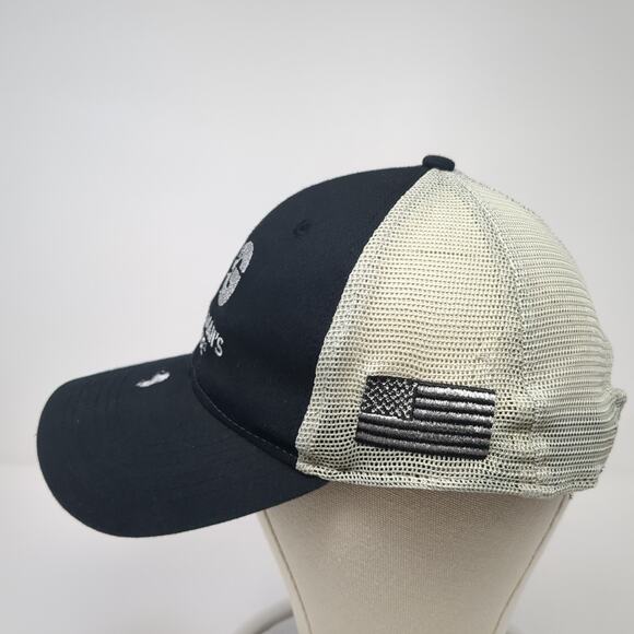 SG Sportsman's Guide Trucker Cap Black OS Adjustable Mesh Back Outdoor Cap - Picture 3 of 9
